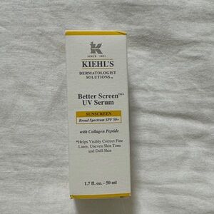 Kiehl's Better Screen UV Serum - Cream and Yellow